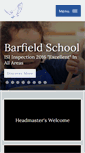 Mobile Screenshot of barfieldschool.com